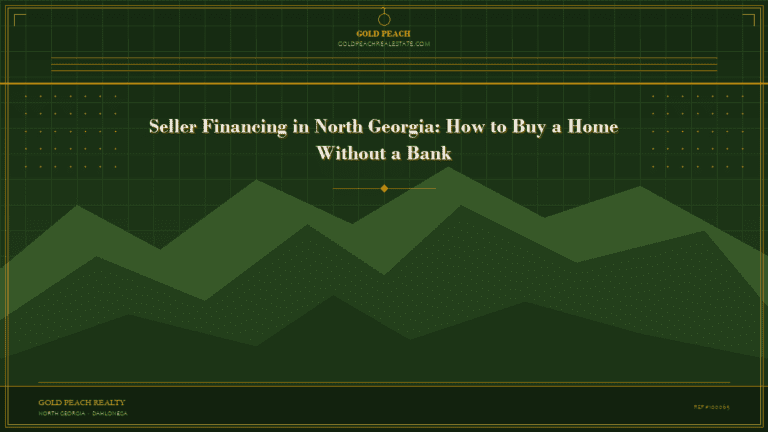 Seller Financing in North Georgia: How to Buy a Home Without a Bank
