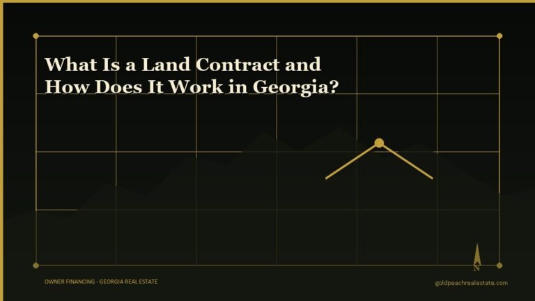 What Is a Land Contract and How Does It Work in Georgia?