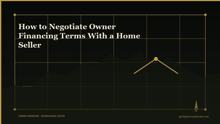 How to Negotiate Owner Financing Terms With a Home Seller